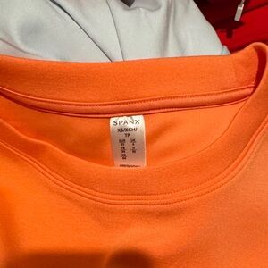 SPANX Vibrant Orange dress